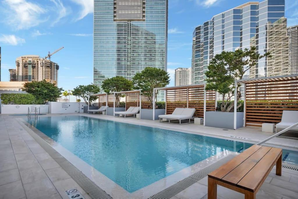 マイアミCasa Brickell - Chic 1 Bd In Brickellアパートメント エクステリア 写真