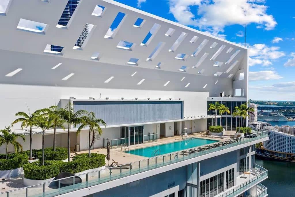 マイアミCasa Brickell - Chic 1 Bd In Brickellアパートメント エクステリア 写真